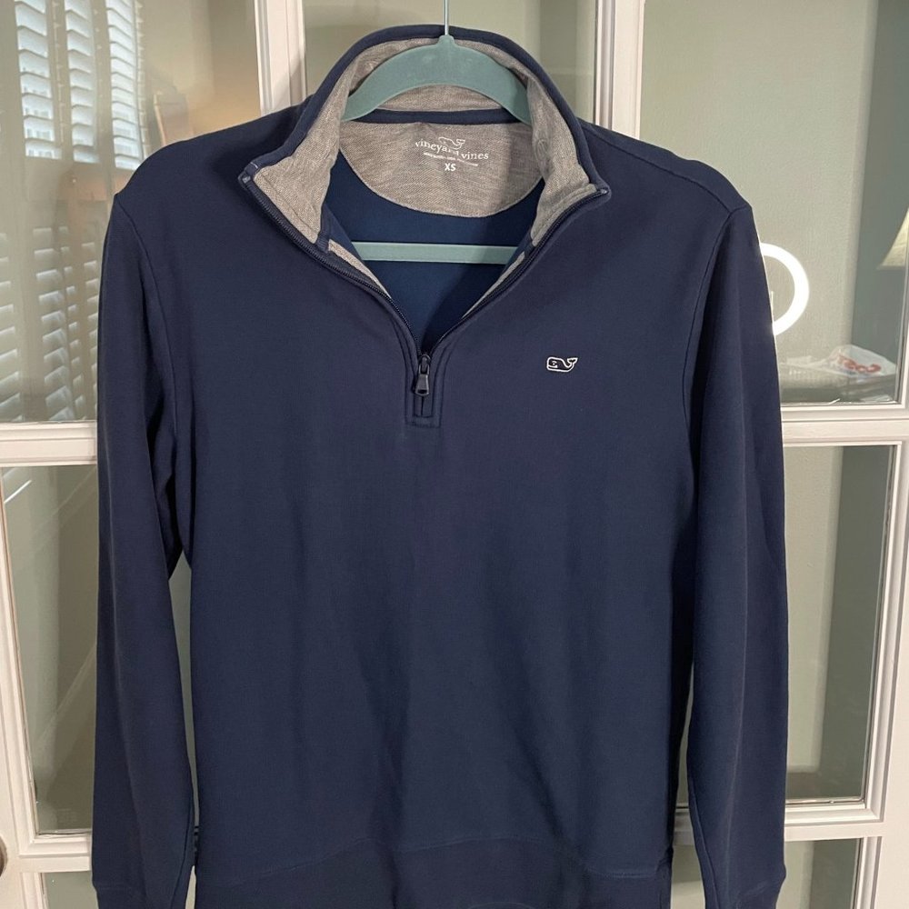 Vineyard Vines quarter zip size xs boys